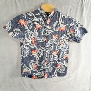 Molokai Surf Co Mens Large Hawaiian Shirt Resort Beach Cruise Vacation Cruise